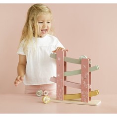 Circuit rampe en bois "Pink Flowers" - Little Dutch 2