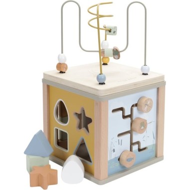 Cube d'activités en bois Little Goose - Little Dutch Cube d'activités en bois Little Goose - Little Dutch