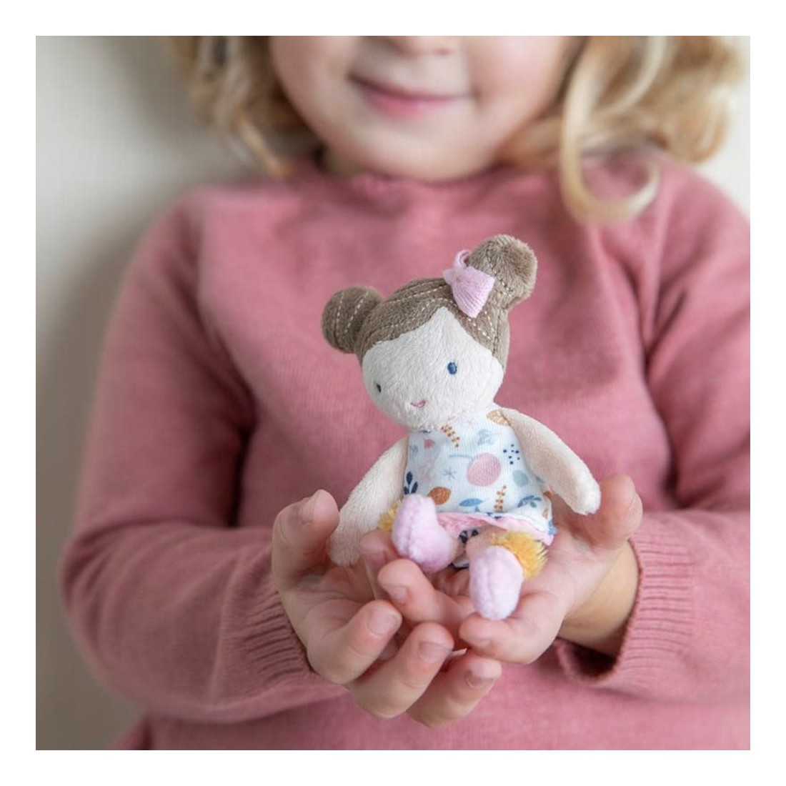 Poupée en peluche Rosa 10 cm LITTLE DUTCH, Vente en ligne de Doudou et  peluche