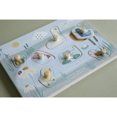 Puzzle Sonore en Bois Little Goose - Little Dutch Puzzle Sonore en Bois Little Goose - Little Dutch
