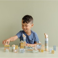 50 Blocs en bois - Little Dutch 2