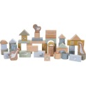 50 Blocs en bois - Little Dutch