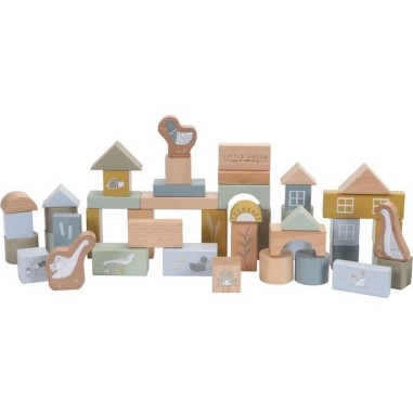 50 Blocs en bois - Little Dutch 50 Blocs en bois - Little Dutch
