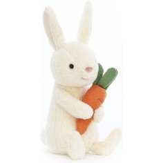 Peluche lapin avec carotte Bobbi - Jellycat