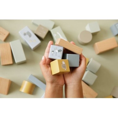 50 Blocs en bois - Little Dutch 50 Blocs en bois - Little Dutch