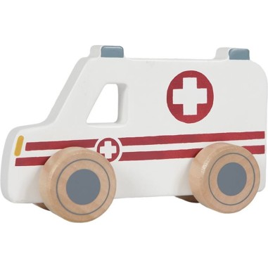 Véhicules de secours en bois - Little Dutch Véhicules de secours en bois - Little Dutch