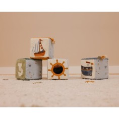 Lot de 4 cubes doux - Sailors Bay - Little Dutch 2