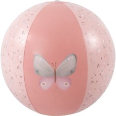 Ballon de plage Little Pink Flowers 35 cm - Little Dutch