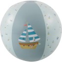 Ballon de plage Sailors Bay 35 cm - Little Dutch