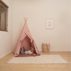 Tente de Jeu Tipi Rose - Little Dutch 2