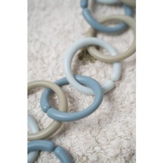 Attache-jouet Little Loops Blue - Little Dutch 2