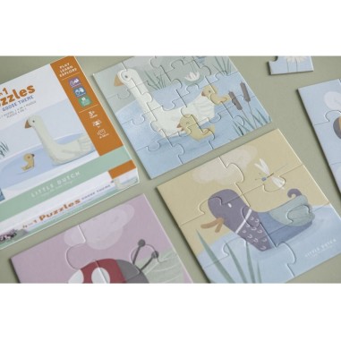 4 Puzzles évolutifs - Little goose - Little Dutch 4 Puzzles évolutifs - Little goose - Little Dutch