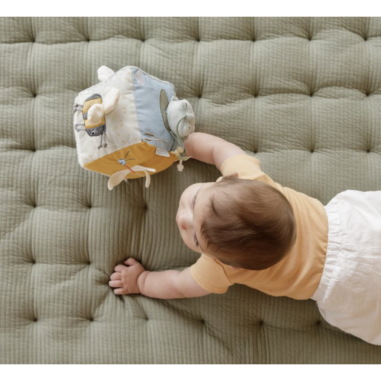 Cube d'activités en tissu - Little Goose - Little Dutch Cube d'activités en tissu - Little Goose - Little Dutch