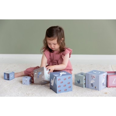 Cubes à empiler - Little goose - Little Dutch Cubes à empiler - Little goose - Little Dutch