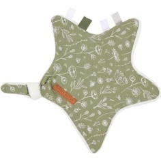 Doudou étoile wild flowers olive - Little Dutch 2