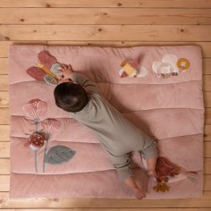 Tapis de parc ou de sol - Fleurs et papillons - Little Dutch 2