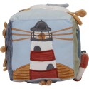 Cube d'activités en tissu - Baie des marins - Little Dutch Cube d'activités en tissu - Baie des marins - Little Dutch