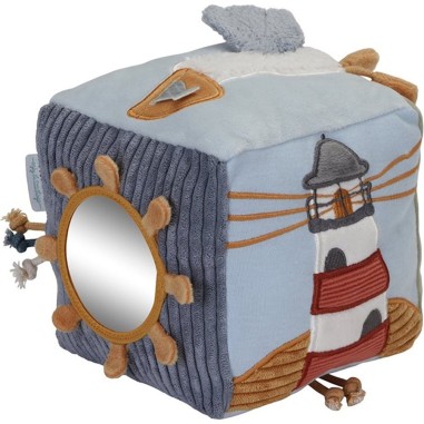 Cube d'activités en tissu - Baie des marins - Little Dutch Cube d'activités en tissu - Baie des marins - Little Dutch