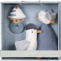 Coffret cadeau - peluche, doudou, hochet - Sailors Bay - Little Dutch