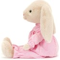 Peluche Lapin Lottie en pyjama rose - Jellycat