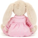 Peluche Lapin Lottie en pyjama rose - Jellycat