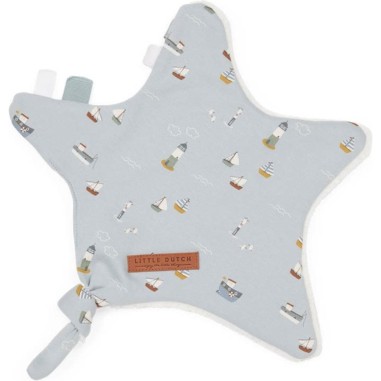 Shirt manches longues Sailors Bay Blue - 50/56 - Little Dutch