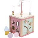 Cube d'activités en bois Wild Flowers - Little Dutch