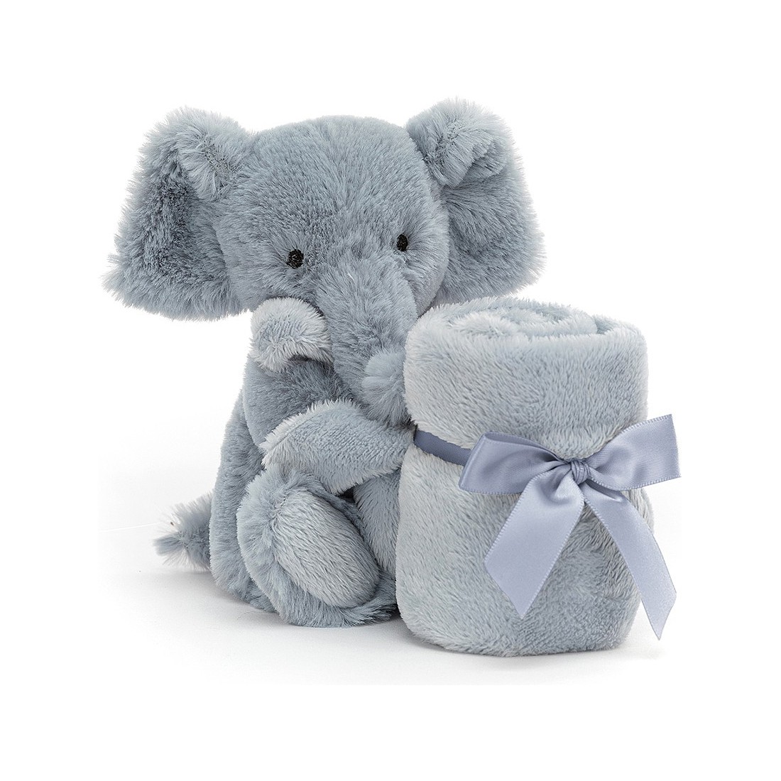 Peluche éléphant & carré de tissu Snugglet Elephant Soother - Jellycat