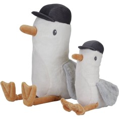 Grande peluche mouette jack 30cm - Little Dutch 2