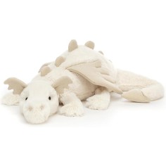 Grande peluche Snow Dragon blanc Huge - 66cm - Jellycat