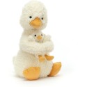 Peluche Huddles canard - l : 10 cm x H: 24 cm - HUD2D - Jellycat