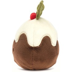 Peluche Mini Gâteau Pudding de noël Festive - Jellycat 2
