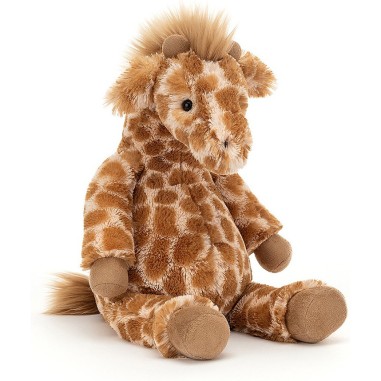 Peluche girafe toute douce aux gros yeux Keel Toys