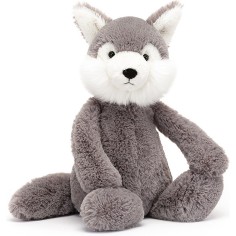 Peluche loup Bashful de - Jellycat