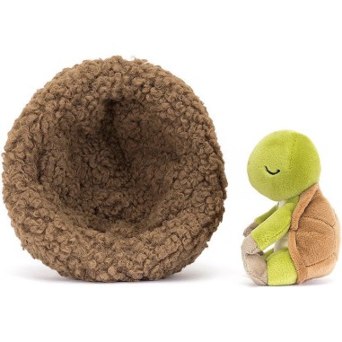 Peluche Tortue dans son nid Hibernating - Jellycat Peluche Tortue dans son nid Hibernating - Jellycat