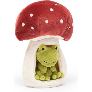 Peluche Grenouille dans un champignon Forest - Jellycat Peluche Grenouille dans un champignon Forest - Jellycat