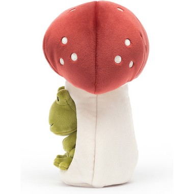 Peluche Grenouille dans un champignon Forest - Jellycat Peluche Grenouille dans un champignon Forest - Jellycat