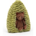 Peluche Ours dans sa tanière Forest - Jellycat