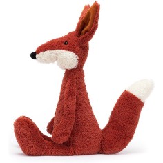 Harkle Fox - L: 8 cm x l: 10 cm x h: 30 cm - Jellycat 2