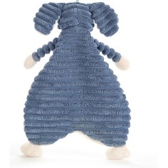 Doudou plat bleu bébé éléphant bleu Cordy Roy - Jellycat 2