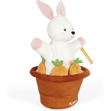 Peluche Marionnette Cache Cache Lapin Robin Kachoo - Kaloo Peluche Marionnette Cache Cache Lapin Robin Kachoo - Kaloo
