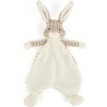 Doudou plat bébé lapin beige Cordy Roy - Jellycat