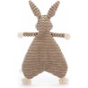 Doudou plat bébé lapin beige Cordy Roy - Jellycat