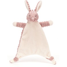 Doudou plat lapin rose Cordy Roy - Jellycat