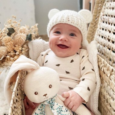 Peluche Pantin Lapin Crème Lapinoo 35 cm - Kaloo Peluche Pantin Lapin Crème Lapinoo 35 cm - Kaloo