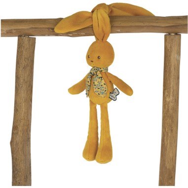 Peluche Pantin lapin ocre 25cm - Lapinoo - Kaloo