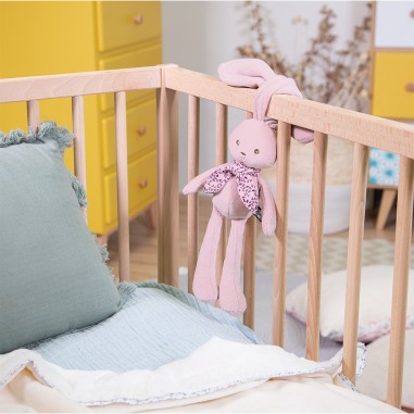 Doudou Pantin rose lapin Petit 25 cm - Kaloo Doudou Pantin rose lapin Petit 25 cm - Kaloo