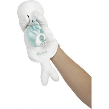 Peluche marionnette Bill le phoque - Kaloo