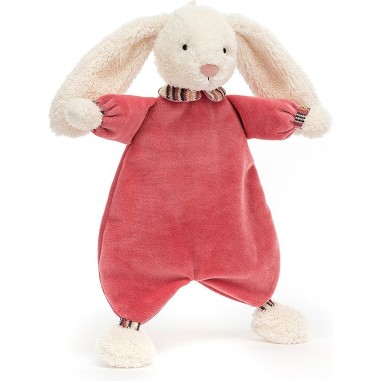 Doudou lapin Lingley - L: 7 cm x l : 18 cm x H: 28 cm - LING4BS - Jellycat