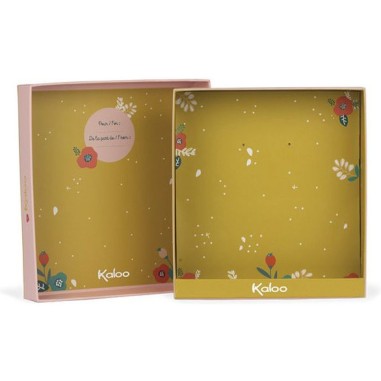 K'Doux - Doudou Lapin Coquelicot - 20Cm - Kaloo K'Doux - Doudou Lapin Coquelicot - 20Cm - Kaloo